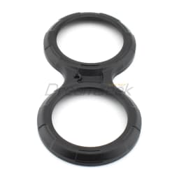 Speedometer Gauge Cover for Triumph Bonneville T100 / 120 Thruxton R / RS / 1200 Spee0d Twin Instrument Guard Frame Decor Black