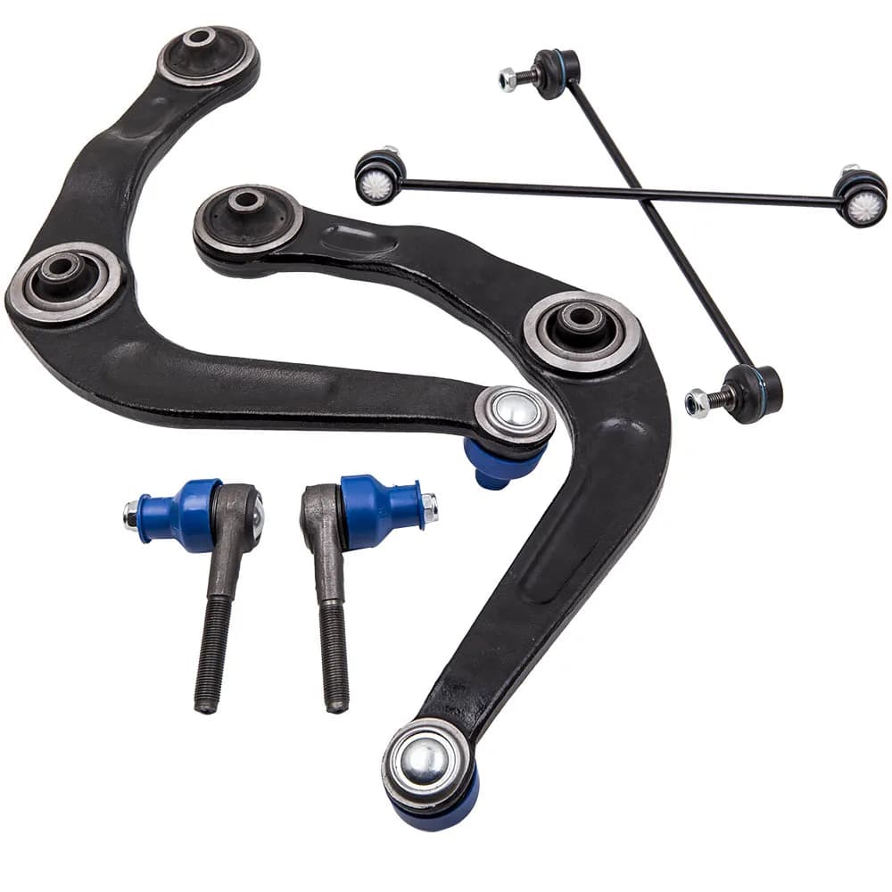 Arm Kit Wishbone Suspension Control Arms 6pc for Peugeot 206 Saloon 2A/C 2E/K