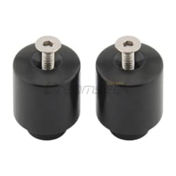 Black Handle Bar End Grips Cap Plugs for Honda Gold Wing GL1800 2001-2024 CBR600RR 2003-13 CBR929RR 00-01 Motorcycle Accessories