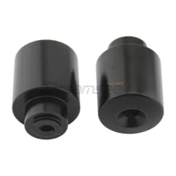 Black Handle Bar End Grips Cap Plugs for Honda Gold Wing GL1800 2001-2024 CBR600RR 2003-13 CBR929RR 00-01 Motorcycle Accessories