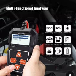KONNWEI KW208 Car Battery Tester 12V 100 to 2000CCA Cranking Charging Circut Tester Battery Analyzer 12 Volts Battery Tools