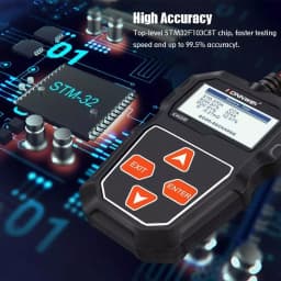 KONNWEI KW208 Car Battery Tester 12V 100 to 2000CCA Cranking Charging Circut Tester Battery Analyzer 12 Volts Battery Tools