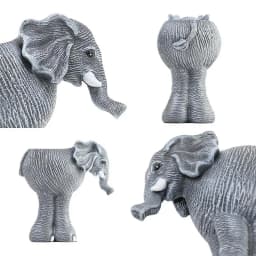 Elephant Shaped Planter Indoor Planter Flower Pot Statue Cute Outdoor Plant Pots Garden Animal Decor Statue for Home Desktop