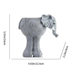 Elephant Shaped Planter Indoor Planter Flower Pot Statue Cute Outdoor Plant Pots Garden Animal Decor Statue for Home Desktop