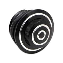 Motorcycle Black Pop Up Gas Cap Thread Fuel Oil Tank Cover for Harley Davidson Dyna Softail Road King Touring Scooter Fuel Cap