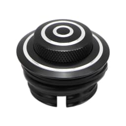 Motorcycle Black Pop Up Gas Cap Thread Fuel Oil Tank Cover for Harley Davidson Dyna Softail Road King Touring Scooter Fuel Cap