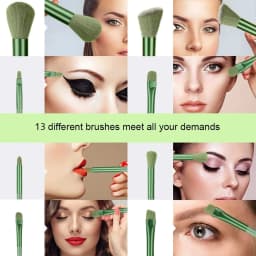 13PCS Professional Make Up Brush Set Cosmetic Makeup Brushes with Drawstring Bag