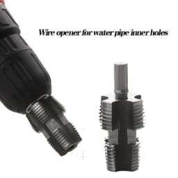 1pcs 4/6 Points PPR Water Pipe Internal Thread Opener For Pvc Plastic Pipe Hand Electric Drills Workshop Equipment Hand Tools