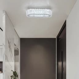 Modern Crystal Led Ceiling Lamp Hotel Lobby Dinning Room Ceiling Chandelier Light Fixture Home Decoration Pendant Lights Lustres