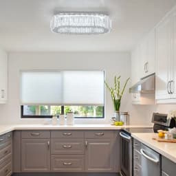 Modern Crystal Led Ceiling Lamp Hotel Lobby Dinning Room Ceiling Chandelier Light Fixture Home Decoration Pendant Lights Lustres