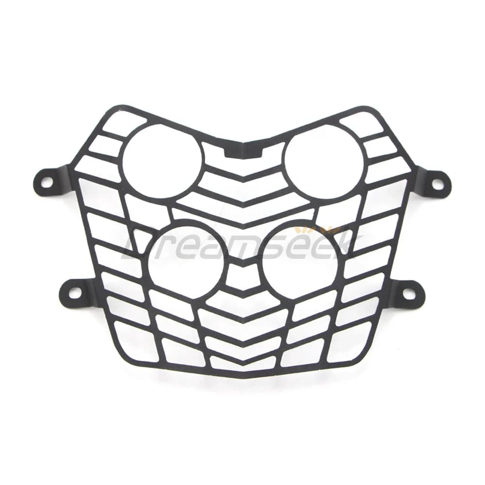 Black Headlight Grille Guard Cover for Yamaha Tenere 700, XT700Z Tenere, T7 Rally 2019 2020 2021 Motorcycle Fairing Protector