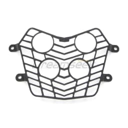 Black Headlight Grille Guard Cover for Yamaha Tenere 700, XT700Z Tenere, T7 Rally 2019 2020 2021 Motorcycle Fairing Protector