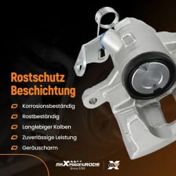 2x Brake Calipers Rear L & R for Vauxhall Vivaro Van for Renault Traffic for Nissan Primastar X83 01-14 4414622 4414623
