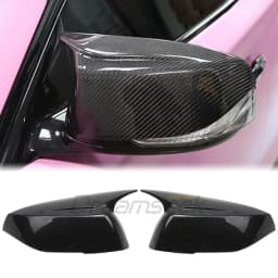 2x Rear view Side Wing Mirror Cover Fit For Infiniti Q50 2014-2023 Q60 2016-2022 Q70 2014-2019 QX30 2017-2019 Carbon Fiber Style