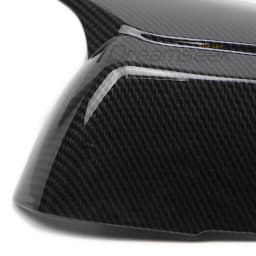 2x Rear view Side Wing Mirror Cover Fit For Infiniti Q50 2014-2023 Q60 2016-2022 Q70 2014-2019 QX30 2017-2019 Carbon Fiber Style