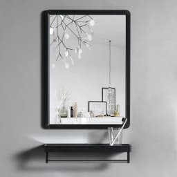 【Lifeideas】Nordic bathroom mirror, vanity mirror, makeup mirror, wall mounted mirror