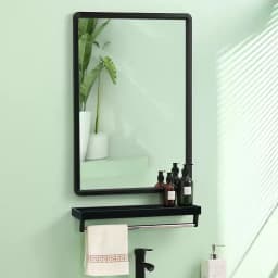 【Lifeideas】Nordic bathroom mirror, vanity mirror, makeup mirror, wall mounted mirror