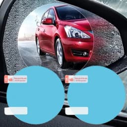 1 Pair Car Rear View Mirror Waterproof Film Car Rearview Mirror Rain Film Clear Sight In Rainy Days Auto Accessories