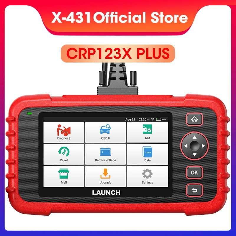 LAUNCH CRP123X Plus OBD2 Scanner DIY Code Reader Car Diagnostic Tool Autoscanner Automotive Scan Auto Lifetime Free Update