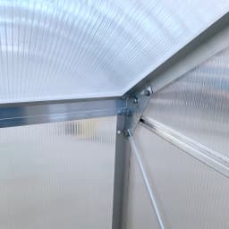 6 X 4ft Lean to Polycarbonate Greenhouse for Garden W/ Adjustable Roof Vent