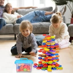 Stacking Tree Toy Puzzle Stacking Balance Game Building Tree Train Hand-Eye Coordination Fun Learning Playset Preschool Activity