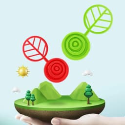 Stacking Tree Toy Puzzle Stacking Balance Game Building Tree Train Hand-Eye Coordination Fun Learning Playset Preschool Activity