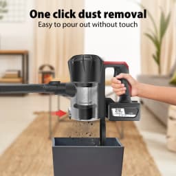 Cordless Stick Vacuum Cleaner,17000PA Cordless Vacuum Cleaner 8 in 1,Handheld Stick Vacuum with LED Light,3000mAh Battery