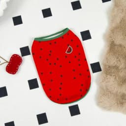 Dog Summer Clothes Pet Summer Clothes Soft Breathable Dog Cat Shirt Cute Watermelon Pineapple Outfit Clothes For Small To Large