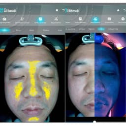 3D Skin Scanner Care Facial Analyzer Monitor Machine Magic Mirror Portable Testing English Detector Face Camera Test Analysis