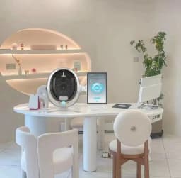 3D Skin Scanner Care Facial Analyzer Monitor Machine Magic Mirror Portable Testing English Detector Face Camera Test Analysis