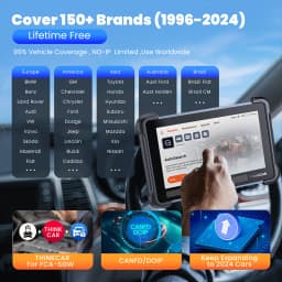 Lifetime Free Update THINKCAR THINKSCAN 689BT AI Assistant OBD2 Diagnostic Tool ECU Coding Bi-directional 35 Reset CANFD DOIP