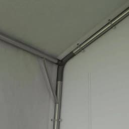 2.1 X 3.6(m) Garden Storage Shed, Waterproof and Heavy Duty Dark Grey