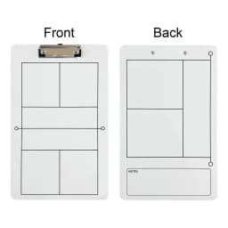 Erasable Coaches Clipboard Pickleball Drawing Clipboard For Coaching Robust Construction Training Aid Equipment For Competition