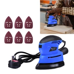 Electric Hand Held Mouse Sanding Machine Tight Corners Sander,12000RPM Detail Sander , Hand Sanders for Wood with Dust Collector