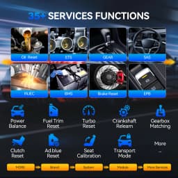 MUCAR 892BT Car Diagnostic Tools Free AI CANFD DoIP All System Auto Scan Tool ECU Coding Bi-Directional OBD2 Scanner 35 Resets