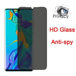Anti-spy Protective Tempered Glass for Huawei P20 P40 Lite E 5G P30 Pro Privacy Screen Protector for Huawei P10 Plus films glass