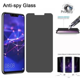 Anti-spy Protective Tempered Glass for Huawei P20 P40 Lite E 5G P30 Pro Privacy Screen Protector for Huawei P10 Plus films glass