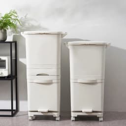【Lifeideas】38L 2 Compartment Pedal Recycling Waste Bin for Kitchen