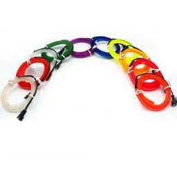 5/10M Flexible NeonEL Wire Rope Tube LED Strip Light Glow Waterproof Neon Lights 3V 5V 12V For Dancing Shoes Clothing Car