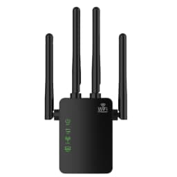 300M/1200M WiFi Repeater, Extender Booster, 2.4&5GHz Wireless Signal Repeater Extender Internet Amplifier