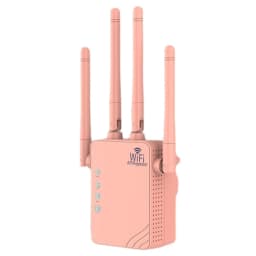 300M/1200M WiFi Repeater, Extender Booster, 2.4&5GHz Wireless Signal Repeater Extender Internet Amplifier