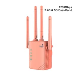 300M/1200M WiFi Repeater, Extender Booster, 2.4&5GHz Wireless Signal Repeater Extender Internet Amplifier