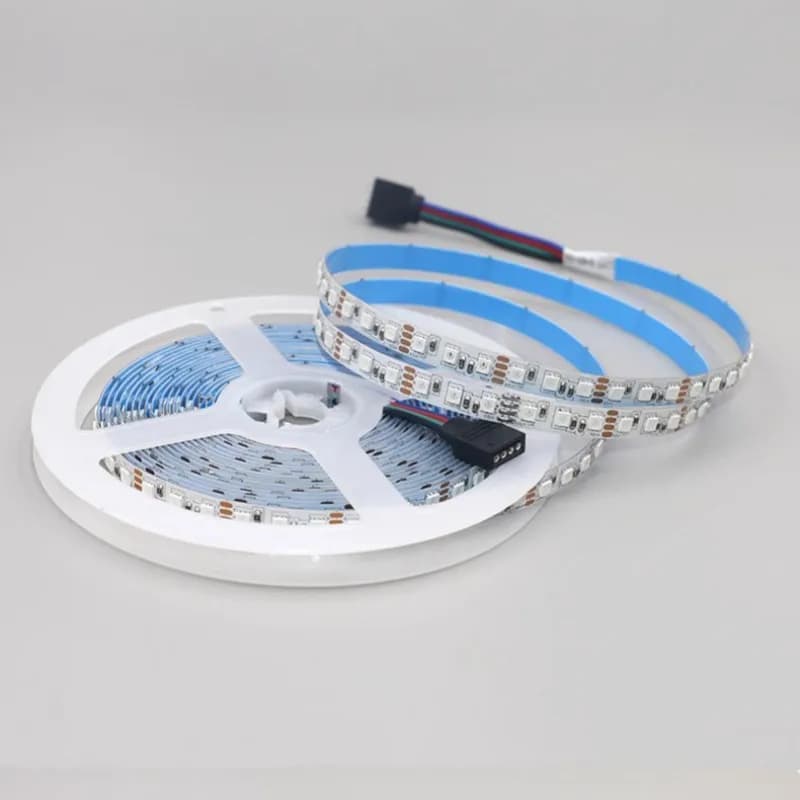 DC12V 24V 3535 RGB LED Strip Light 120 Leds/m 5M 8mm PCB Super Bright RGB Flexible Tape Colorful Linear Room Shop Decorattion