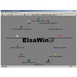 2025 Newest Elsawin 6.0 E T/ K 8 .3 Electronic Parts Catalogue Elsa win 6.0 For V-W For A-udi Auto Repair Software in 250gb hdd