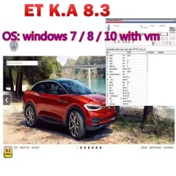 2025 Newest Elsawin 6.0 E T/ K 8 .3 Electronic Parts Catalogue Elsa win 6.0 For V-W For A-udi Auto Repair Software in 250gb hdd