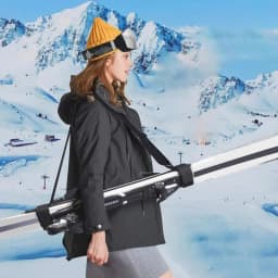 Ski Carrier Strap Winter Snowboard Wraps Ties Adjustable Carry Sling Straps Portable Winter Sport Equipment  ﻿ ﻿