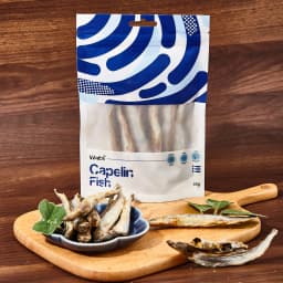 Waita Freeze Dried Capelin 40g Premium Pet Treats Cat Dog High Protein Nutrient Dense Skin Coat Rich Vitamins Minerals