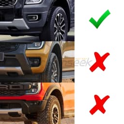 LED DRL Daytime Running Light For Ford Ranger XLT Sport Platinum 2022+ Front Bumper Fog Lamp with Sequential Dynamic Turn Signal