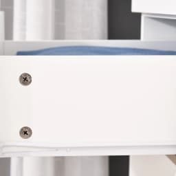 HOMCOM 2-Door Wardrobe w/ Adjustable Shelf 3 Drawers for Bedroom, 180cm, White