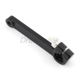 Inner Gear Shift Arm Lever Shifter Rocker Rod for Harley Electra Glide Super Glide Road King FLHR 1985-1996 Black CNC Aluminum